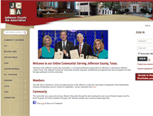 Tablet Screenshot of jcba.org